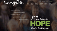 Desktop Screenshot of livingfree.org
